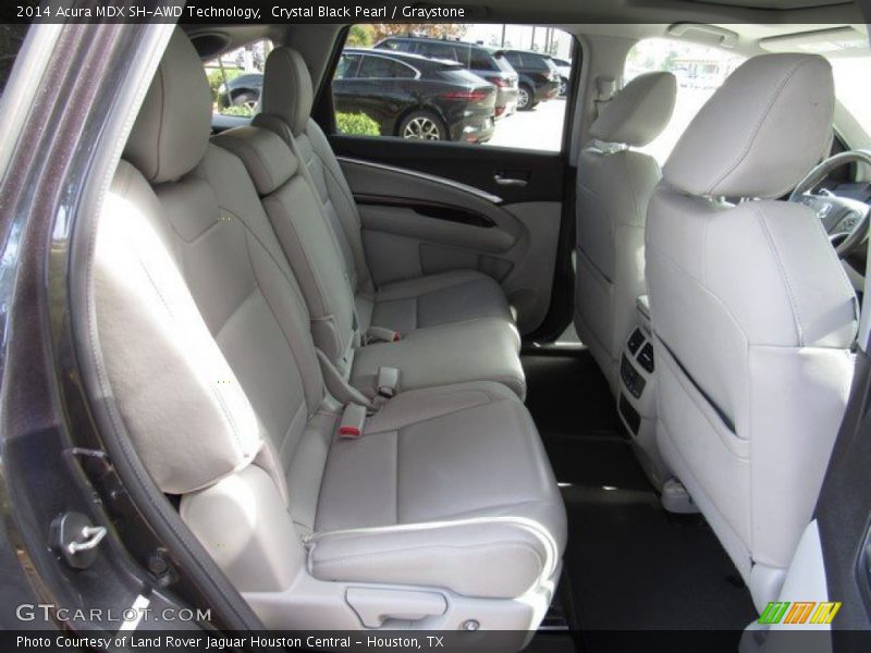 Crystal Black Pearl / Graystone 2014 Acura MDX SH-AWD Technology