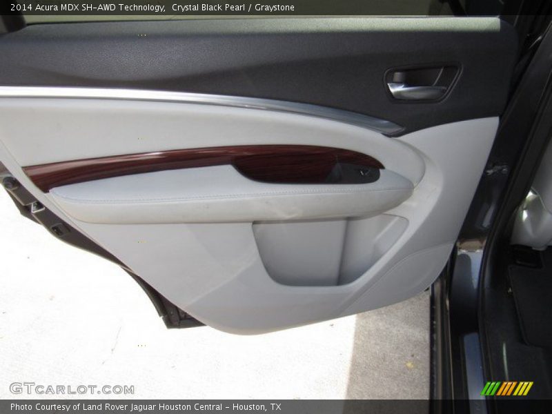 Crystal Black Pearl / Graystone 2014 Acura MDX SH-AWD Technology