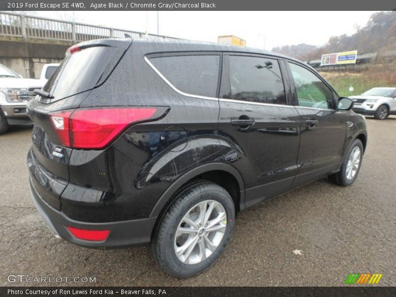 Agate Black / Chromite Gray/Charcoal Black 2019 Ford Escape SE 4WD