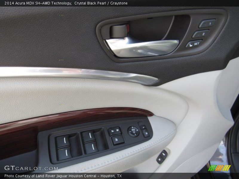 Crystal Black Pearl / Graystone 2014 Acura MDX SH-AWD Technology