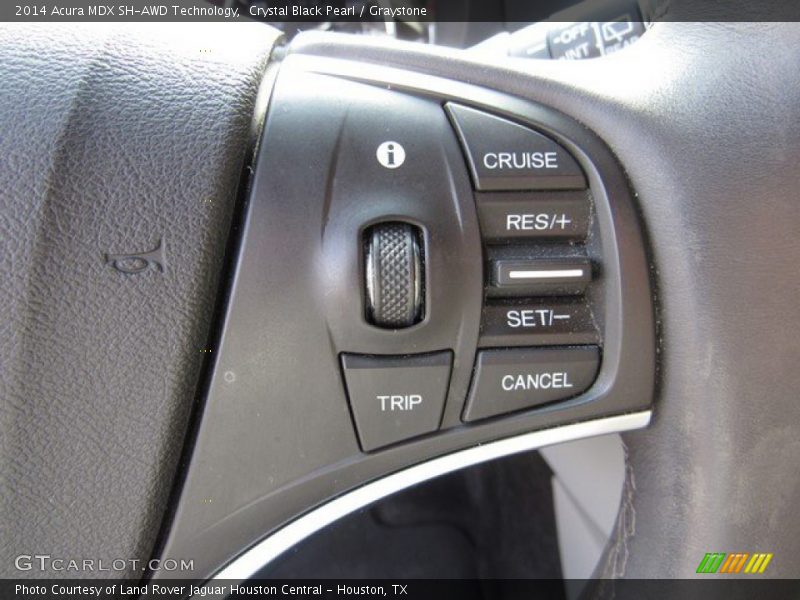 Crystal Black Pearl / Graystone 2014 Acura MDX SH-AWD Technology