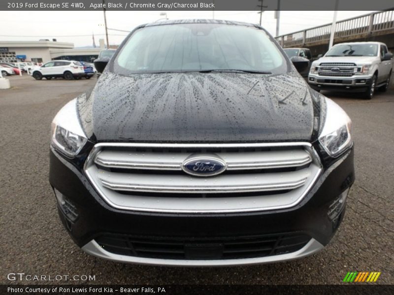 Agate Black / Chromite Gray/Charcoal Black 2019 Ford Escape SE 4WD