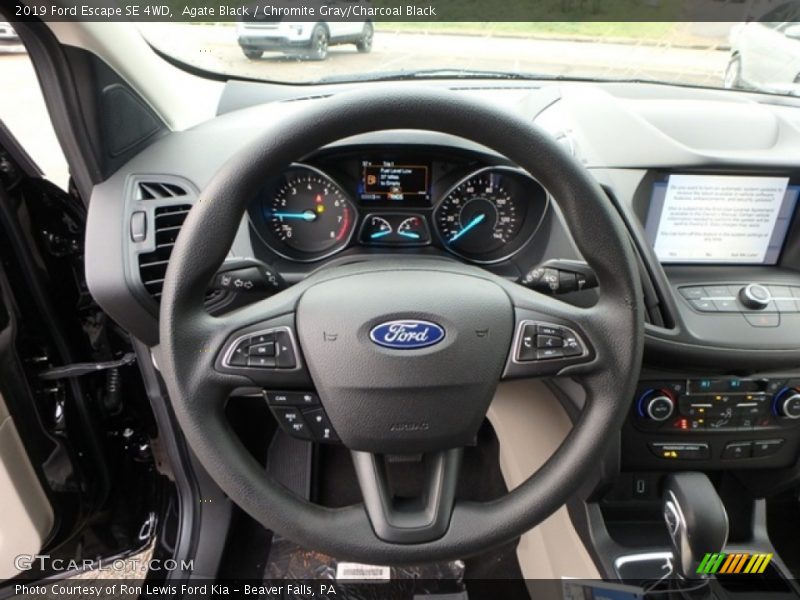 Agate Black / Chromite Gray/Charcoal Black 2019 Ford Escape SE 4WD