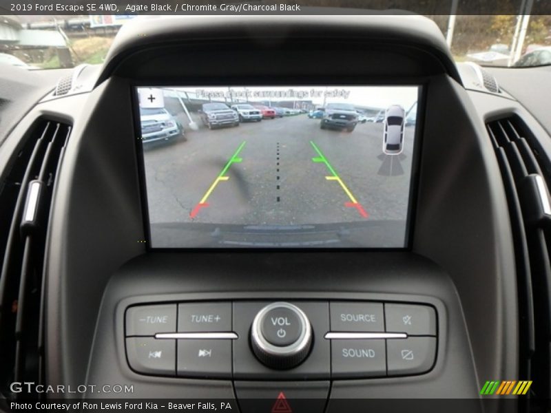 Agate Black / Chromite Gray/Charcoal Black 2019 Ford Escape SE 4WD