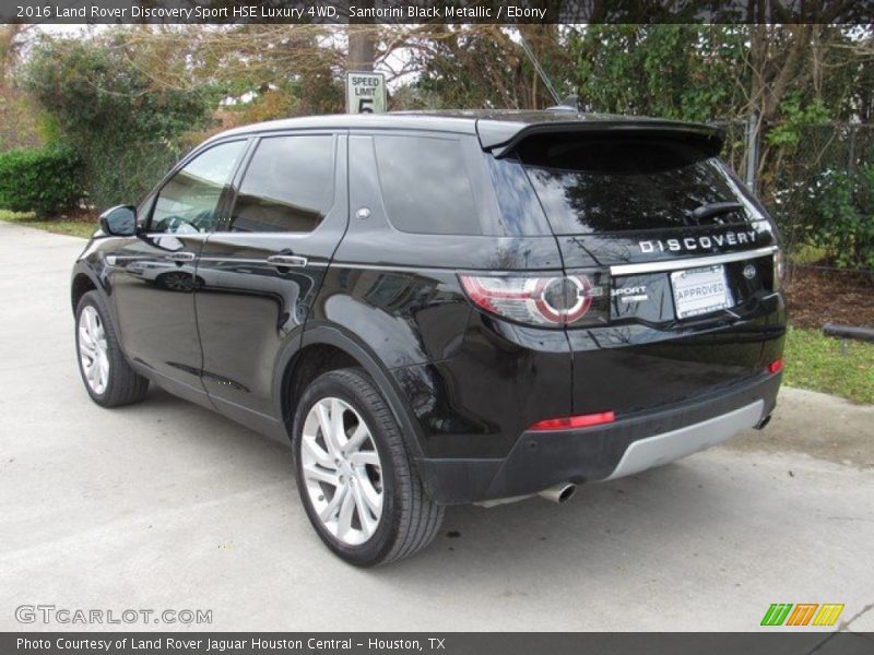 Santorini Black Metallic / Ebony 2016 Land Rover Discovery Sport HSE Luxury 4WD