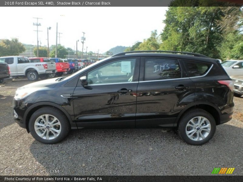 Shadow Black / Charcoal Black 2018 Ford Escape SEL 4WD