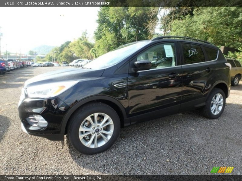 Shadow Black / Charcoal Black 2018 Ford Escape SEL 4WD