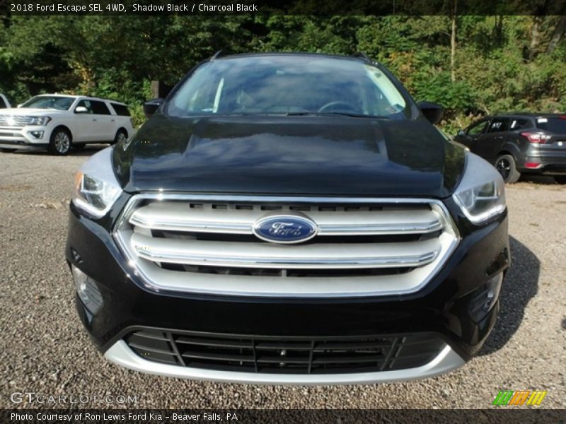 Shadow Black / Charcoal Black 2018 Ford Escape SEL 4WD