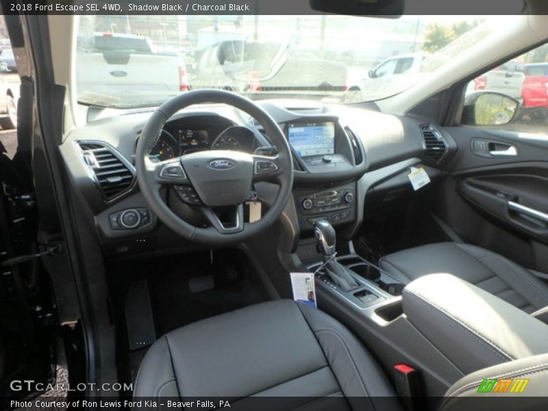 Shadow Black / Charcoal Black 2018 Ford Escape SEL 4WD