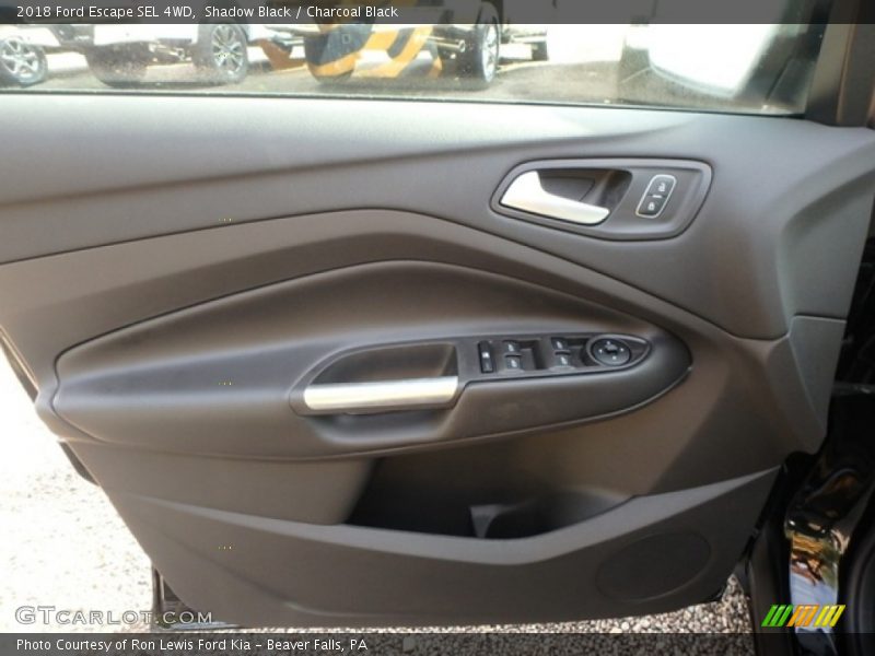 Shadow Black / Charcoal Black 2018 Ford Escape SEL 4WD