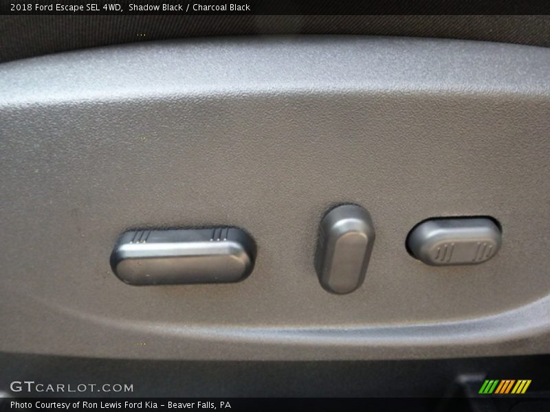 Shadow Black / Charcoal Black 2018 Ford Escape SEL 4WD