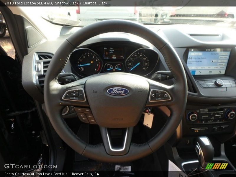 Shadow Black / Charcoal Black 2018 Ford Escape SEL 4WD