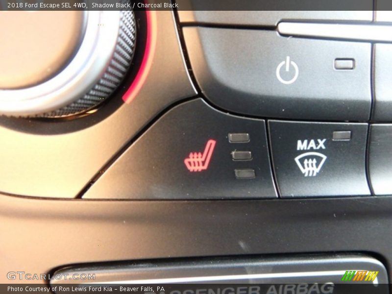 Shadow Black / Charcoal Black 2018 Ford Escape SEL 4WD