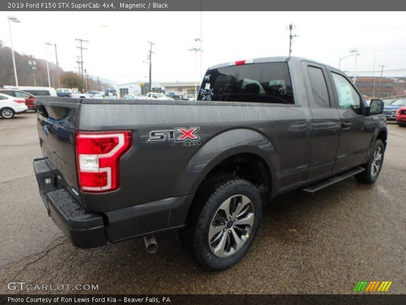 Magnetic / Black 2019 Ford F150 STX SuperCab 4x4