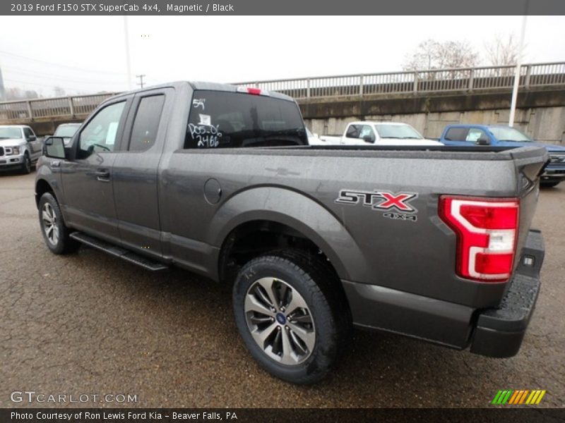 Magnetic / Black 2019 Ford F150 STX SuperCab 4x4