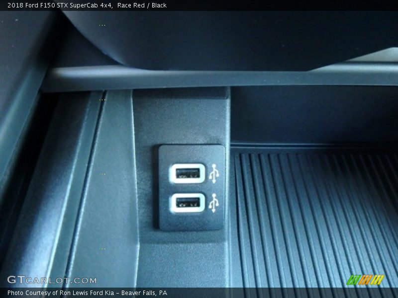 Race Red / Black 2018 Ford F150 STX SuperCab 4x4