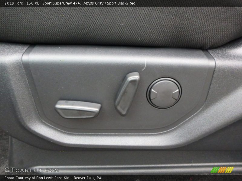 Abyss Gray / Sport Black/Red 2019 Ford F150 XLT Sport SuperCrew 4x4
