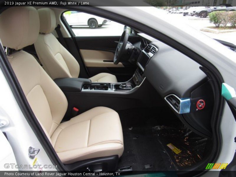 Front Seat of 2019 XE Premium AWD