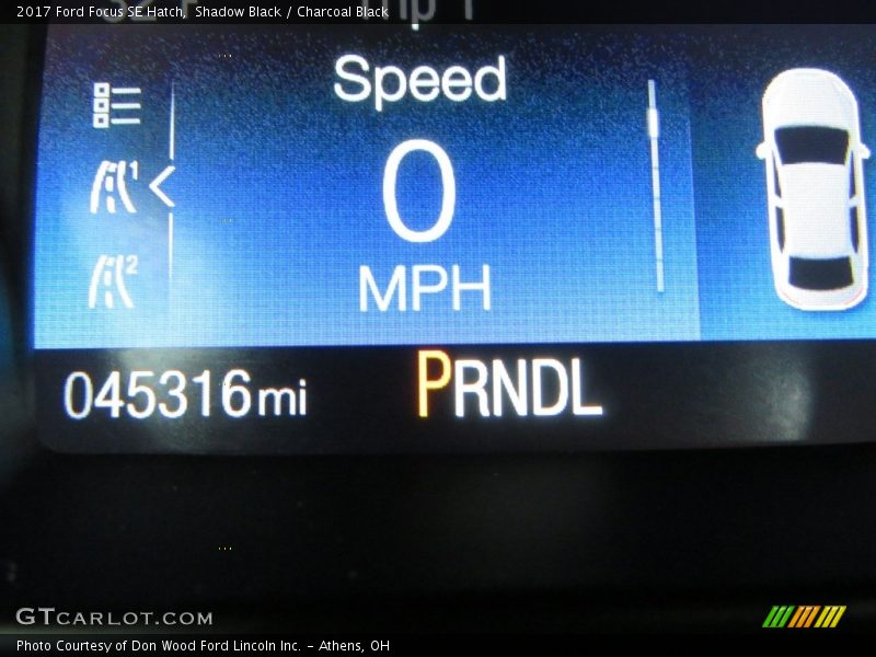 Shadow Black / Charcoal Black 2017 Ford Focus SE Hatch