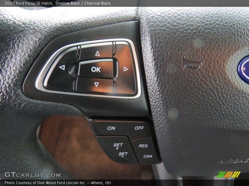 Shadow Black / Charcoal Black 2017 Ford Focus SE Hatch