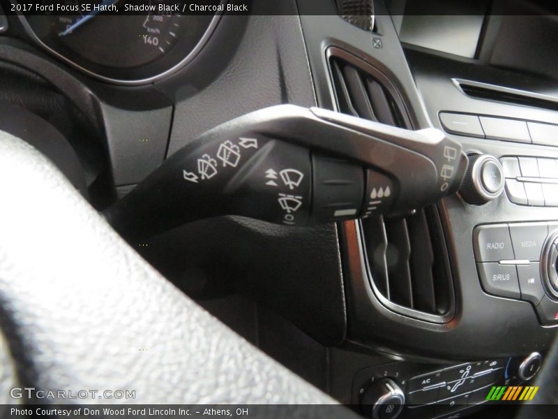 Shadow Black / Charcoal Black 2017 Ford Focus SE Hatch