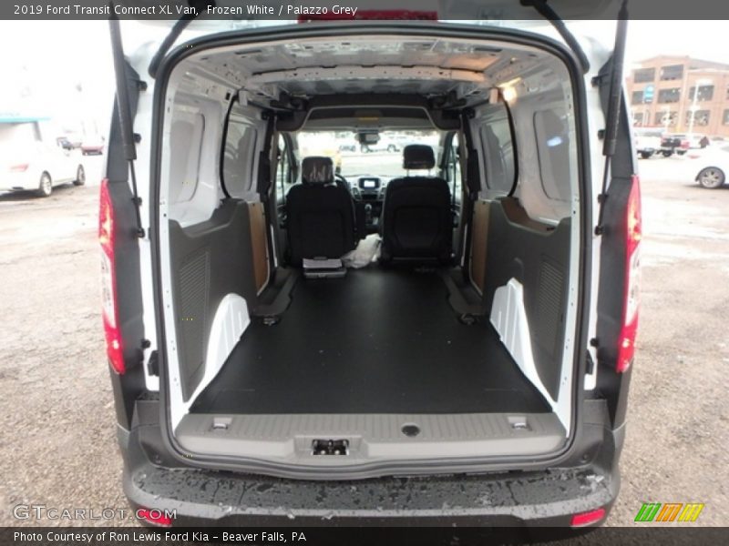 Frozen White / Palazzo Grey 2019 Ford Transit Connect XL Van