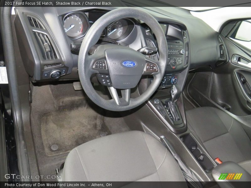 Shadow Black / Charcoal Black 2017 Ford Focus SE Hatch