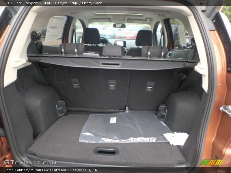 Canyon Ridge / Ebony Black 2018 Ford EcoSport SE 4WD