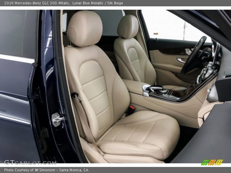 Lunar Blue Metallic / Silk Beige 2016 Mercedes-Benz GLC 300 4Matic