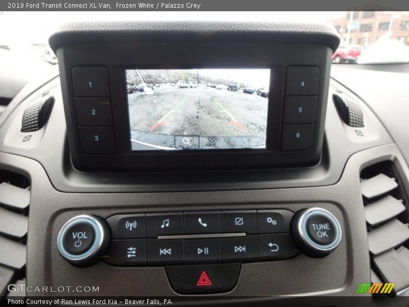 Frozen White / Palazzo Grey 2019 Ford Transit Connect XL Van