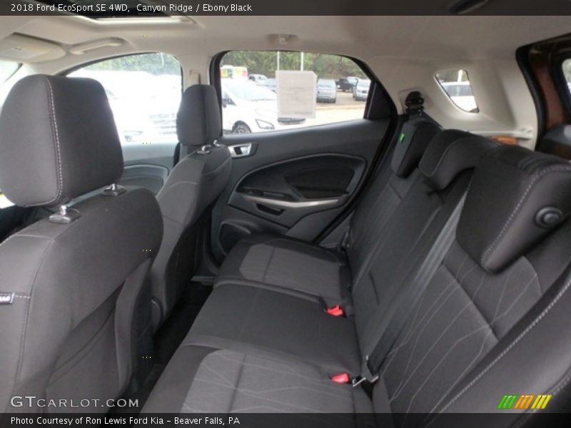 Canyon Ridge / Ebony Black 2018 Ford EcoSport SE 4WD