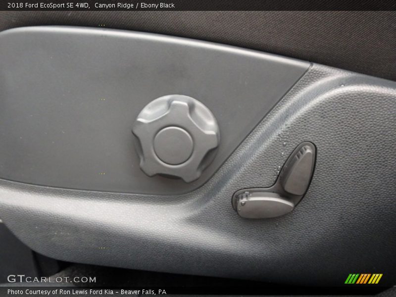 Canyon Ridge / Ebony Black 2018 Ford EcoSport SE 4WD