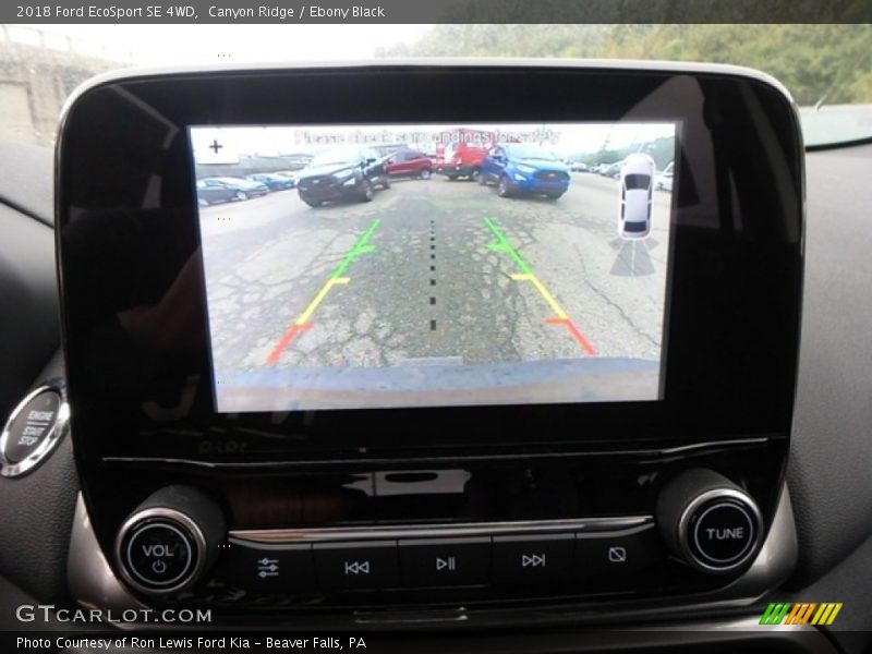Canyon Ridge / Ebony Black 2018 Ford EcoSport SE 4WD