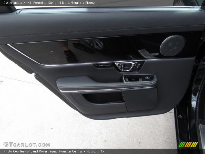Santorini Black Metallic / Ebony 2019 Jaguar XJ XJL Portfolio