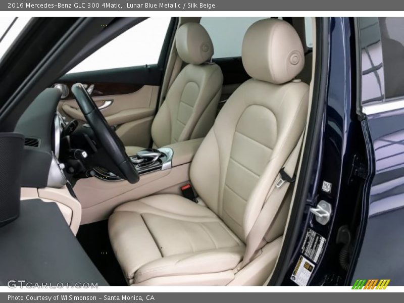 Lunar Blue Metallic / Silk Beige 2016 Mercedes-Benz GLC 300 4Matic