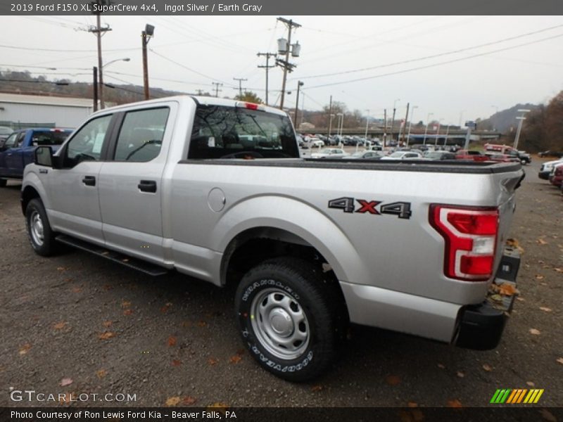 Ingot Silver / Earth Gray 2019 Ford F150 XL SuperCrew 4x4