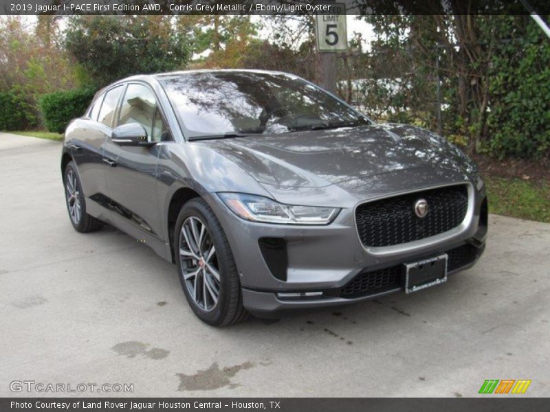 Corris Grey Metallic / Ebony/Light Oyster 2019 Jaguar I-PACE First Edition AWD