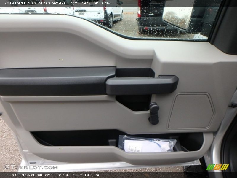 Ingot Silver / Earth Gray 2019 Ford F150 XL SuperCrew 4x4