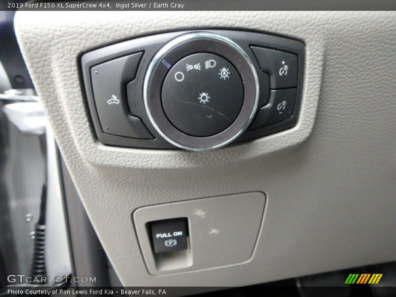 Ingot Silver / Earth Gray 2019 Ford F150 XL SuperCrew 4x4