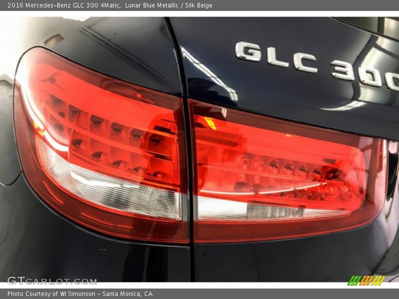 Lunar Blue Metallic / Silk Beige 2016 Mercedes-Benz GLC 300 4Matic