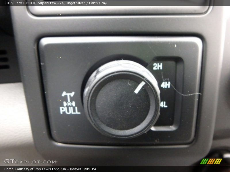 Ingot Silver / Earth Gray 2019 Ford F150 XL SuperCrew 4x4