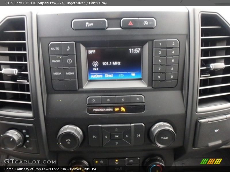 Ingot Silver / Earth Gray 2019 Ford F150 XL SuperCrew 4x4