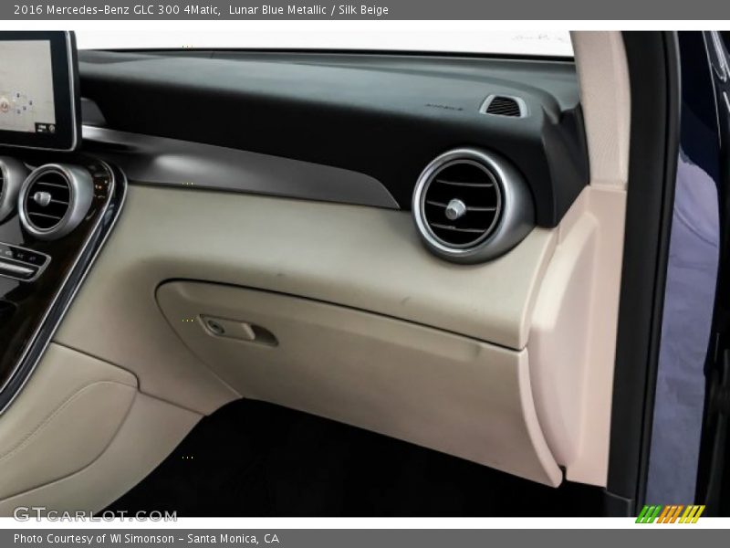 Lunar Blue Metallic / Silk Beige 2016 Mercedes-Benz GLC 300 4Matic