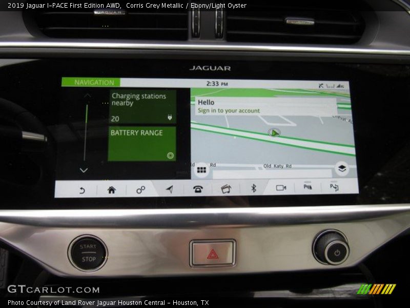 Navigation of 2019 I-PACE First Edition AWD