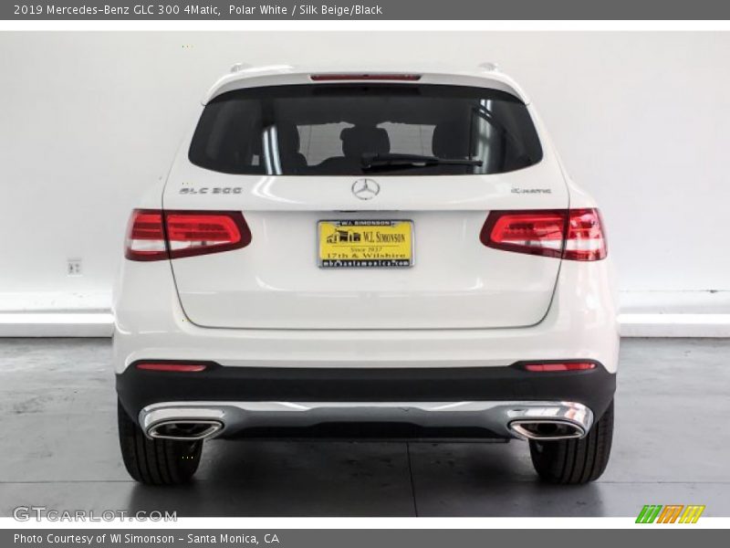 Polar White / Silk Beige/Black 2019 Mercedes-Benz GLC 300 4Matic