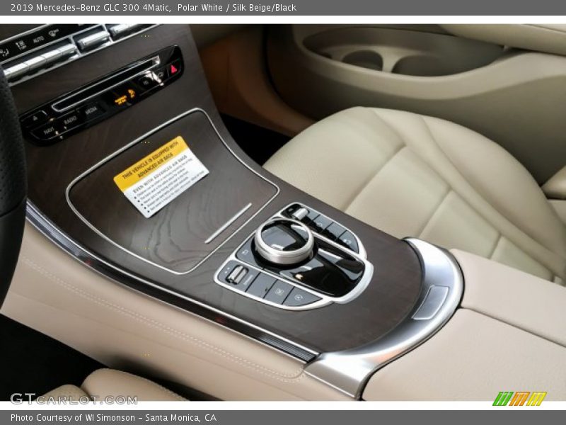 Polar White / Silk Beige/Black 2019 Mercedes-Benz GLC 300 4Matic