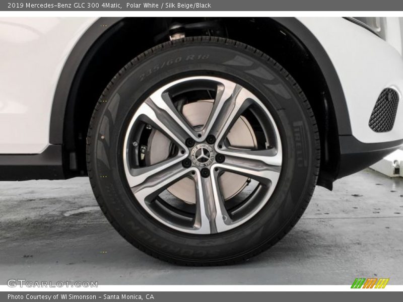 Polar White / Silk Beige/Black 2019 Mercedes-Benz GLC 300 4Matic