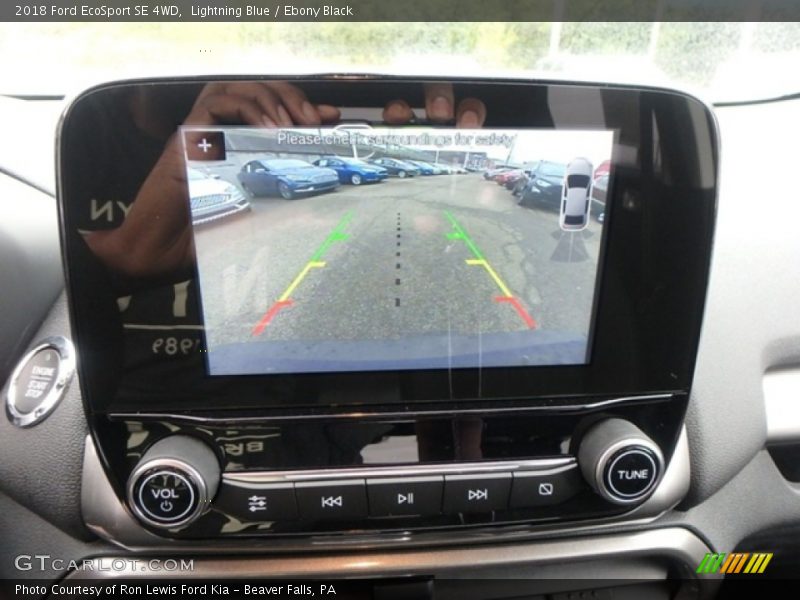 Lightning Blue / Ebony Black 2018 Ford EcoSport SE 4WD