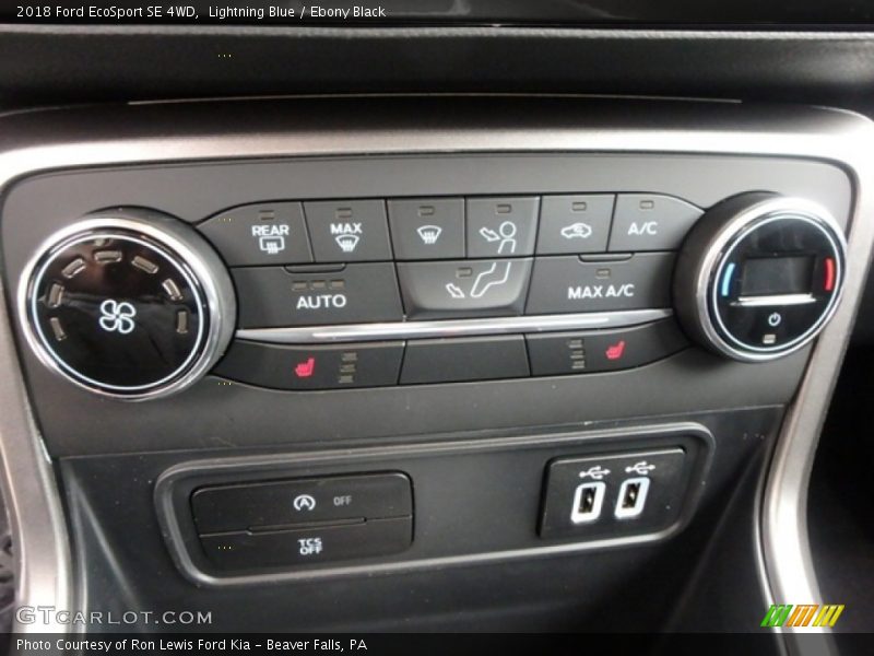 Lightning Blue / Ebony Black 2018 Ford EcoSport SE 4WD