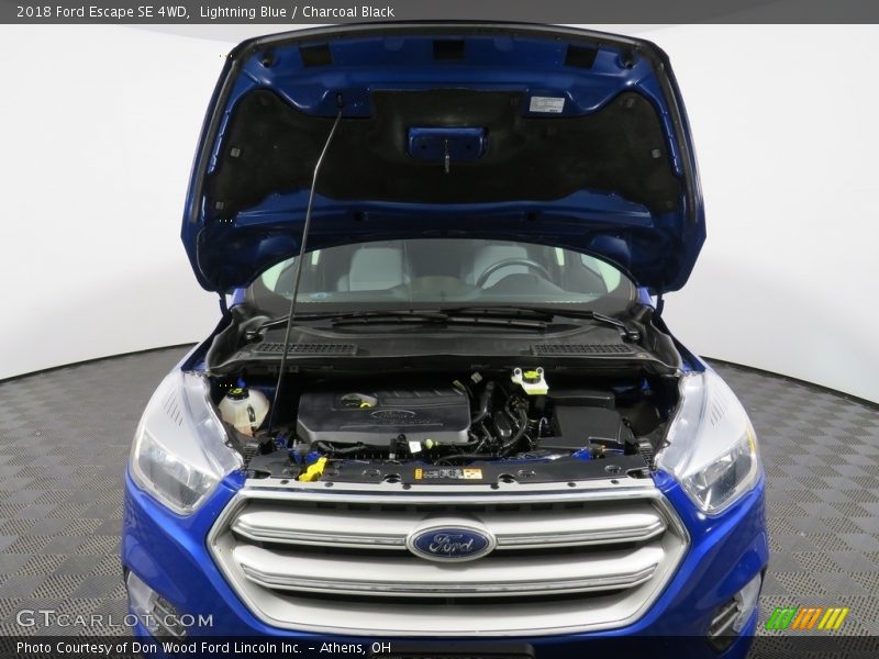 Lightning Blue / Charcoal Black 2018 Ford Escape SE 4WD
